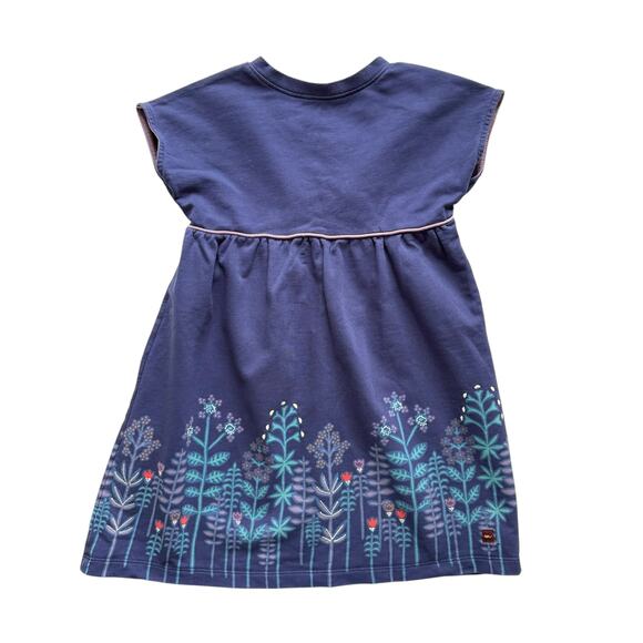 Tea Collection Stockholm Border Dress Size 4 - Picture 4 of 5